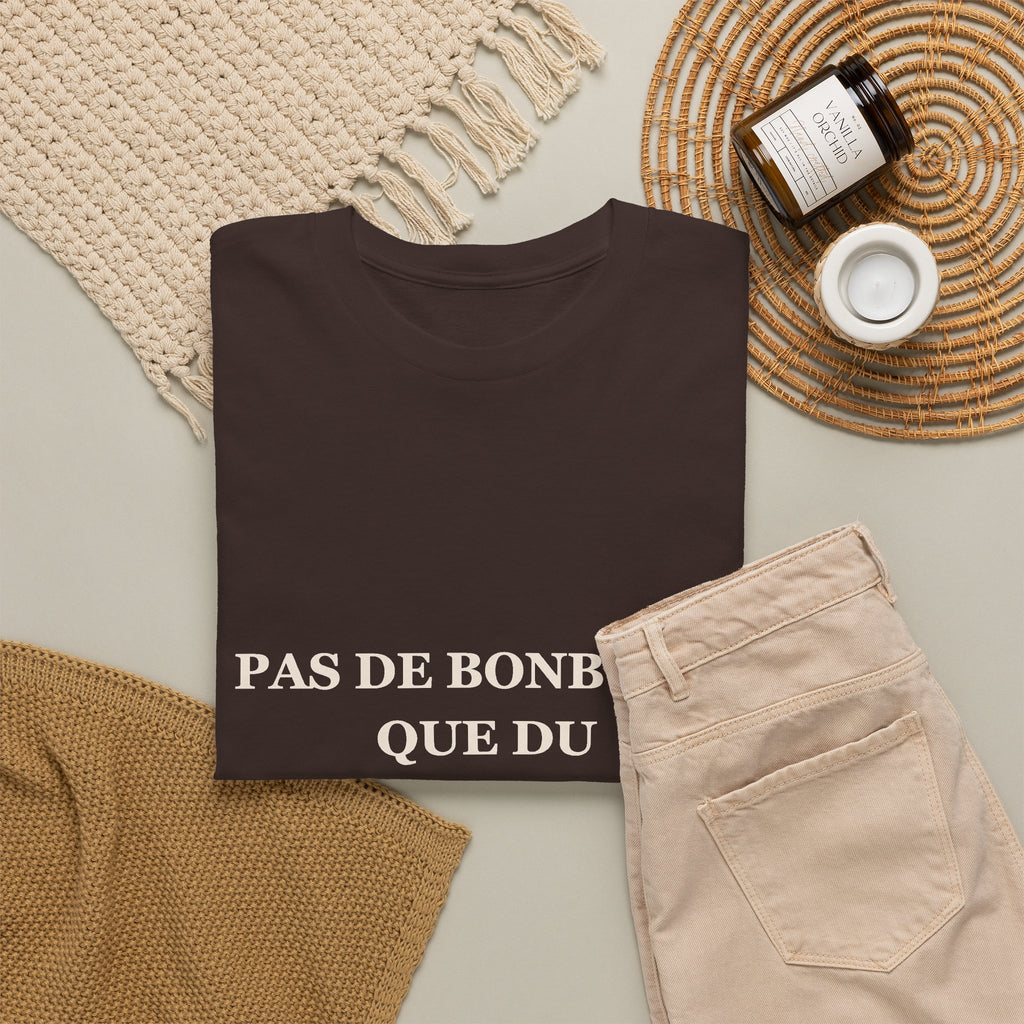 T-shirt Halloween « Pas de bonbons, que du chocolat noir » – Édition Gothmas