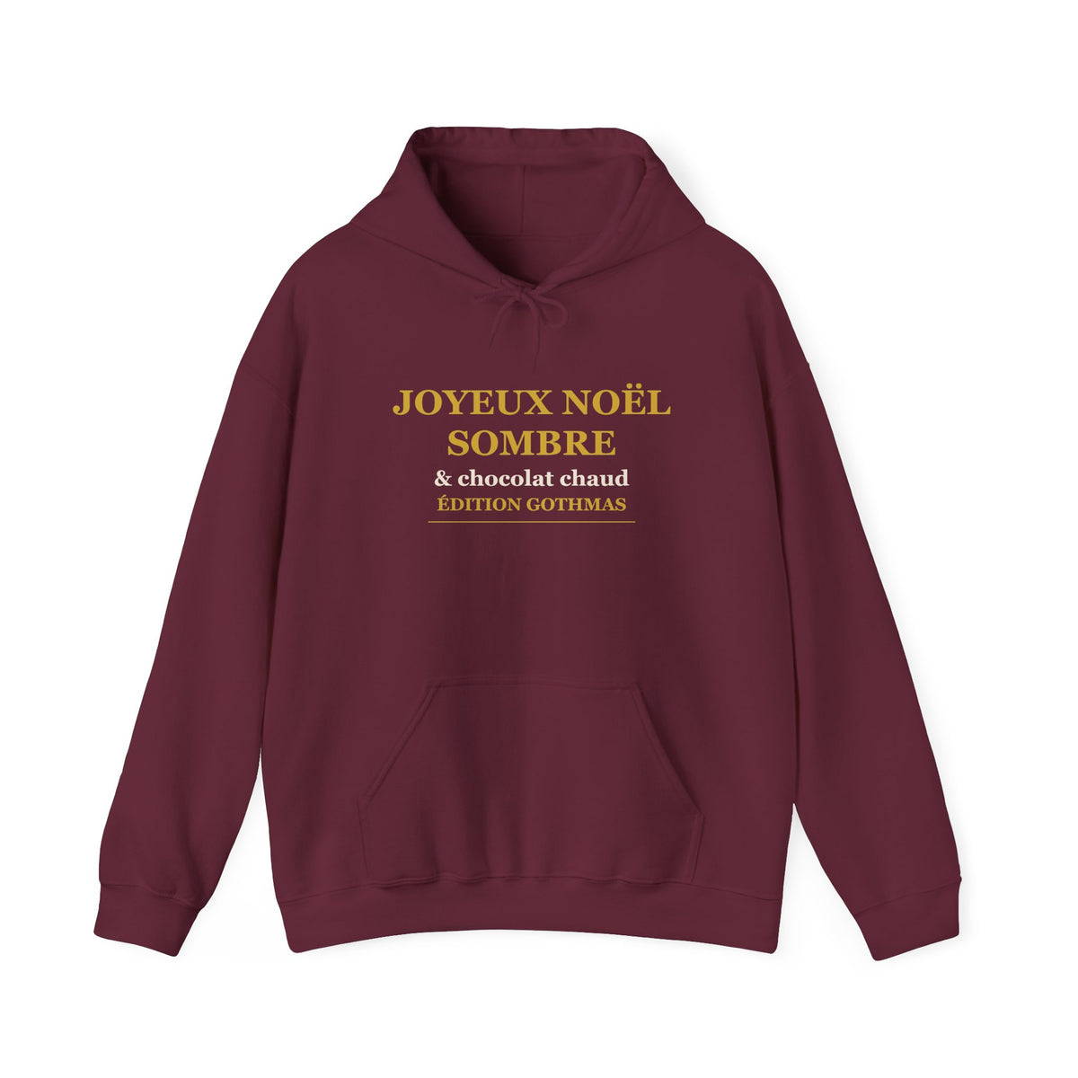 Hoodie de Noël Gothmas – vue de dos