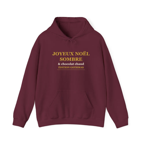 Hoodie de Noël Gothmas – vue de dos
