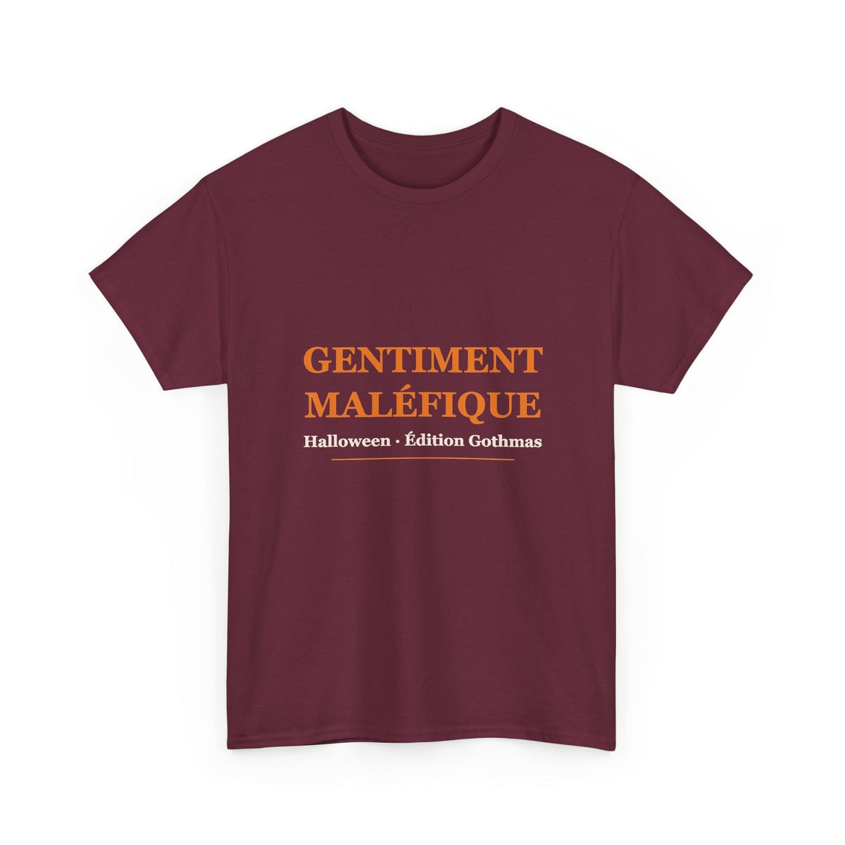T-shirt Halloween « Gentiment maléfique » – Édition Gothmas