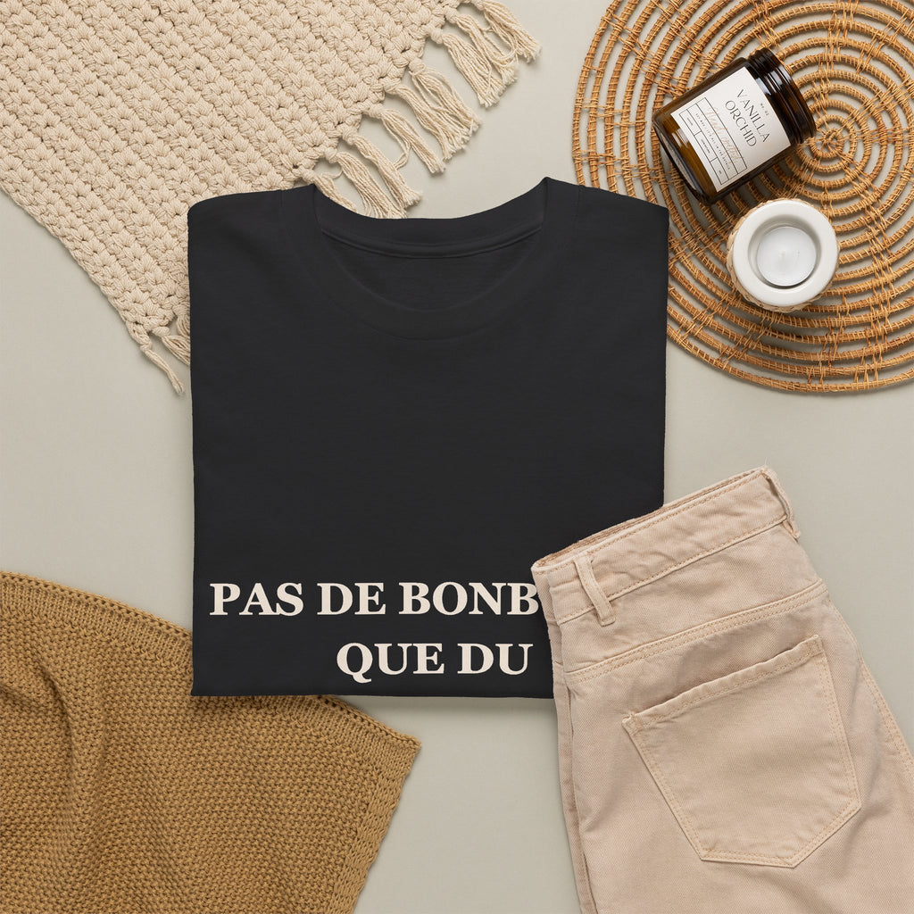 T-shirt Halloween « Pas de bonbons, que du chocolat noir » – Édition Gothmas
