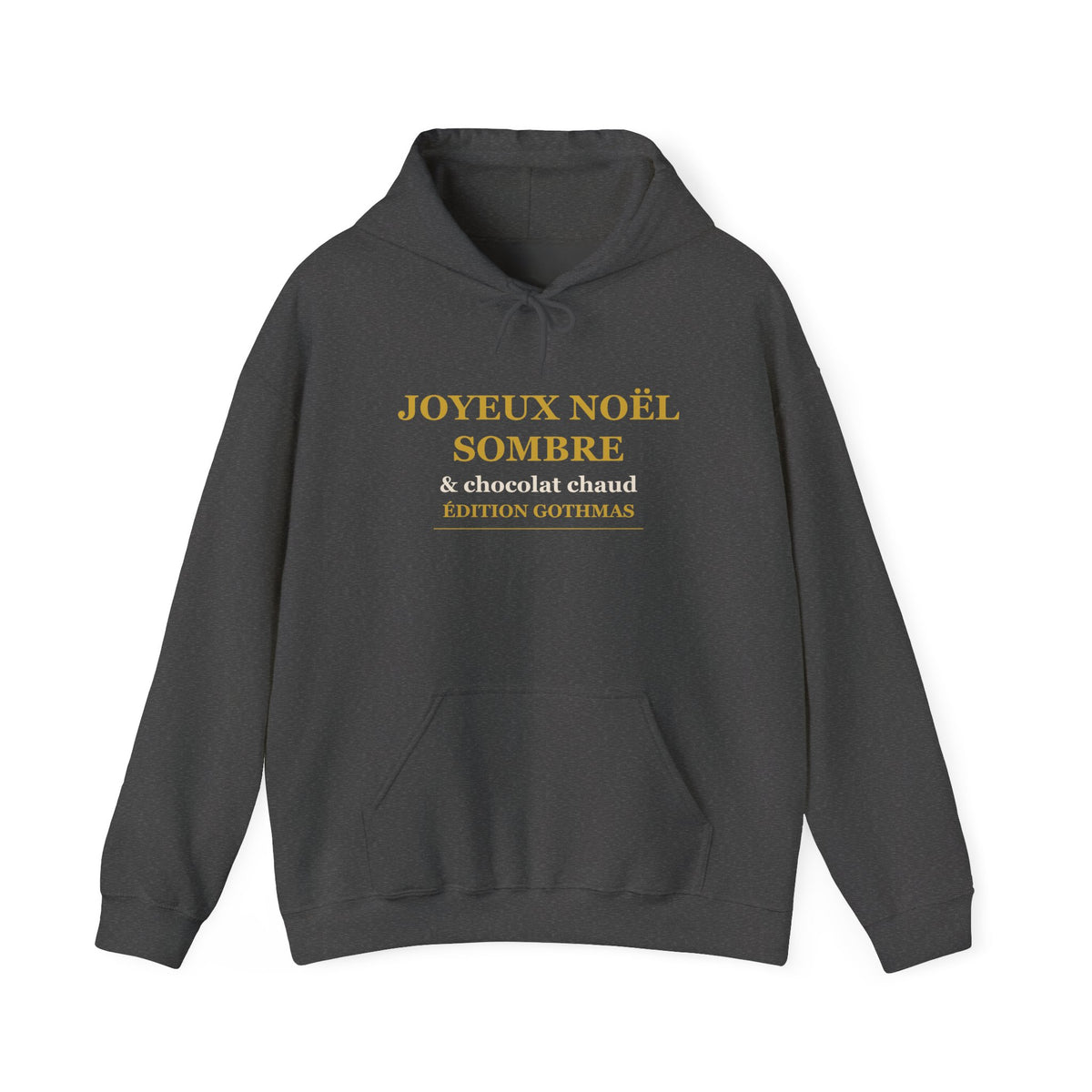 Hoodie de Noël Gothmas plié – cadeau de Noël original