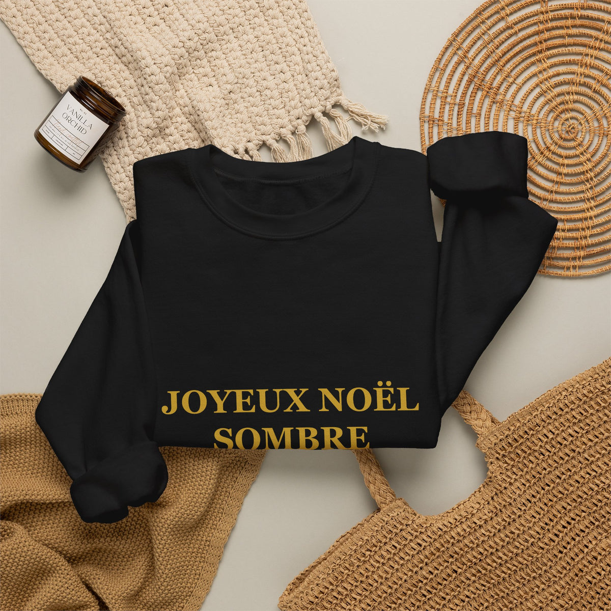 Sweat de Noël bordeaux Gothmas – vue de dos
